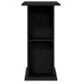 Soporte para acuario de madera de roble negro 60,5x36x72,5 cm en Soportes para acuarios | Comprar online en Foru.es