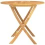 Mesa de jardín plegable madera de teca maciza 85x76 cm de vidaXL, Mesas de jardín - Ref: Foro24-44689, Precio: 141,76 €, Desc...