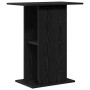 Soporte para acuario de madera de roble negro 60,5x36x72,5 cm en Soportes para acuarios | Comprar online en Foru.es
