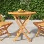 Mesa de jardín plegable madera de teca maciza 85x76 cm de vidaXL, Mesas de jardín - Ref: Foro24-44689, Precio: 141,76 €, Desc...