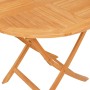 Mesa de jardín plegable madera de teca maciza 85x76 cm de vidaXL, Mesas de jardín - Ref: Foro24-44689, Precio: 143,92 €, Desc...