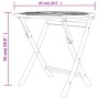 Mesa de jardín plegable madera de teca maciza 85x76 cm de vidaXL, Mesas de jardín - Ref: Foro24-44689, Precio: 143,92 €, Desc...