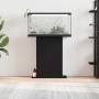 Soporte para acuario de roble negro 75x36x72,5 cm de madera de ingeniería en Soportes para acuarios | Comprar online en Foru.es