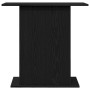 Soporte para acuario de roble negro 75x36x72,5 cm de madera de ingeniería en Soportes para acuarios | Comprar online en Foru.es