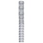 Valla de jardín de acero galvanizado plateado 50x1,5 m de vidaXL, Paneles de vallas - Ref: Foro24-149515, Precio: 130,64 €, D...