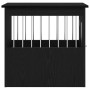 Mueble para jaula de perro de roble negro, 45 x 62 x 59 cm, madera de ingeniería en Casetas para perros | Comprar online en Foru