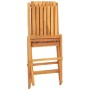 Sillas de jardín plegables 2 uds madera maciza teca 47x47x89cm de vidaXL, Sillas de jardín - Ref: Foro24-362757, Precio: 173,...