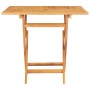 Mesa de jardín plegable madera de teca maciza 85x85x76 cm de vidaXL, Mesas de jardín - Ref: Foro24-47419, Precio: 118,74 €, D...
