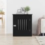 Mueble para jaula de perro roble negro 64,5x80x71 cm madera de ingeniería en Casetas para perros | Comprar online en Foru.es
