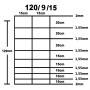 Valla de jardín de acero galvanizado plateado 50x1,2 m de vidaXL, Paneles de vallas - Ref: Foro24-149500, Precio: 89,79 €, De...
