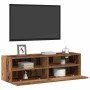 Mueble de TV Montado en la Pared Madera vieja 100 x 30 x 30 cm en Muebles TV | Comprar online en Foru.es