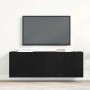 Muebles de TV 2 piezas Roble negro 120x30x41 cm Madera de ingeniería en Armarios y almacenamiento | Comprar online en Foru.es