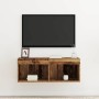 Conjunto de mueble de TV Madera vieja 80 x 30 x 30 cm en Muebles TV | Comprar online en Foru.es