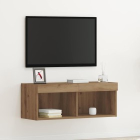 Conjunto de mueble de TV Roble artisan 80 x 30 x 30 cm en Muebles TV | Comprar online en Foru.es