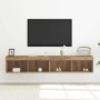 Conjunto de mueble de TV 2 pcs Roble artesanal 80 x 30 x 30 cm en Muebles TV | Comprar online en Foru.es