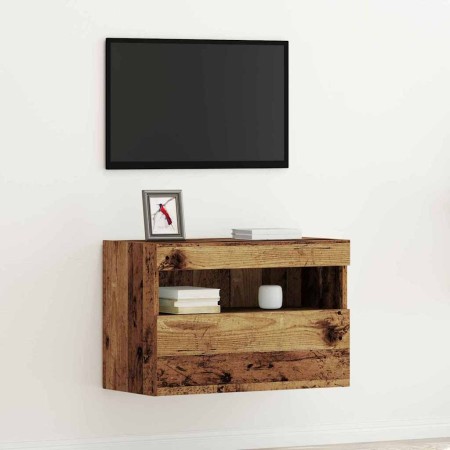 Mueble de TV Montado en la Pared Madera vieja 60 x 30 x 40 cm en Muebles TV | Comprar online en Foru.es