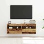 Mueble de TV Montado en la Pared 2 pcs Madera vieja en Muebles TV | Comprar online en Foru.es
