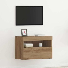 Mueble de TV Montado en la Pared Roble artisan 60 x 30 x 40 cm en Muebles TV | Comprar online en Foru.es