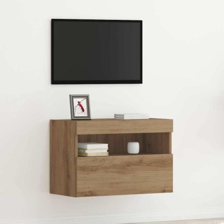 Mueble de TV Montado en la Pared Roble artisan 60 x 30 x 40 cm en Muebles TV | Comprar online en Foru.es