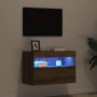 Mueble de TV Montado en la Pared Roble artisan 60 x 30 x 40 cm en Muebles TV | Comprar online en Foru.es