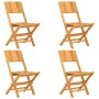 Juego de comedor para jardín 5 piezas madera maciza de teca de vidaXL, Conjuntos de jardín - Ref: Foro24-3155007, Precio: 407...