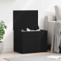 Caja de Almacenamiento Roble negro 60 x 42 x 46 cm en Baúles de almacenamiento | Comprar online en Foru.es