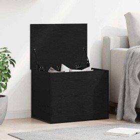 Caja de Almacenamiento Roble negro 60 x 42 x 46 cm en Baúles de almacenamiento | Comprar online en Foru.es