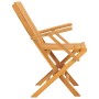 Sillas de jardín plegables 2 uds madera maciza teca 61x67x90 cm de vidaXL, Sillas de jardín - Ref: Foro24-362758, Precio: 156...