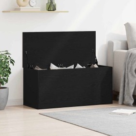 Caja de Almacenamiento Roble negro 100 x 42 x 46 cm en Baúles de almacenamiento | Comprar online en Foru.es