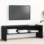 Mueble de TV madera de ingeniería negro roble 120x40x40cm en Muebles TV | Comprar online en Foru.es