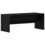 Mueble para TV madera contrachapada roble negro100x40x40 cm en Muebles TV | Comprar online en Foru.es