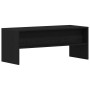 Mueble para TV madera contrachapada roble negro100x40x40 cm en Muebles TV | Comprar online en Foru.es