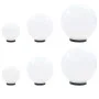LED ball lamp set 6 pcs spherical PMMA 20/30/40 cm by vidaXL, Outdoor lighting - Ref: Foro24-277146, Price: 210,23 €, Discoun...