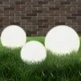LED ball lamp set 6 pcs spherical PMMA 20/30/40 cm by vidaXL, Outdoor lighting - Ref: Foro24-277146, Price: 210,23 €, Discoun...