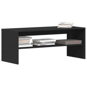 Mueble para TV madera contrachapada negro100x40x40 cm en Muebles TV | Comprar online en Foru.es