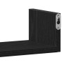 Estantes de pared 3 uds. Madera de ingeniería de roble negro en Estanterías | Comprar online en Foru.es