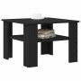 Mesa de Café Roble Negro 60 x 60 x 42 cm Madera de ingeniería en Mesas de centro | Comprar online en Foru.es