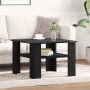 Mesa de Café Roble Negro 60 x 60 x 42 cm Madera de ingeniería en Mesas de centro | Comprar online en Foru.es