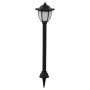 Lámparas solares de exterior negras LED 6 uds de vidaXL, Iluminación de exterior - Ref: Foro24-277138, Precio: 76,67 €, Descu...