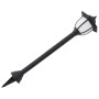 Lámparas solares de exterior negras LED 6 uds de vidaXL, Iluminación de exterior - Ref: Foro24-277138, Precio: 76,67 €, Descu...