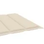 Garden lounger with solid acacia wood cushion by vidaXL, Loungers - Ref: Foro24-3061604, Price: 235,71 €, Discount: %