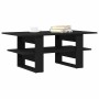 Mesa de Café Roble Negro 102 x 55 x 42 cm Madera de ingeniería en Mesas de centro | Comprar online en Foru.es