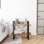 Estantería de 2 niveles madera maciza de pino 80x30x70 cm de vidaXL, Librerías y estanterías - Ref: Foro24-806455, Precio: 38...