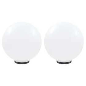 Lámparas de bola LED 2 unidades esféricas PMMA 50 cm de vidaXL, Iluminación de exterior - Ref: Foro24-277145, Precio: 219,31 ...