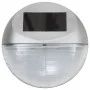 Lámparas solares LED de pared exterior redonda 24 uds plateadas de vidaXL, Iluminación de exterior - Ref: Foro24-277140, Prec...