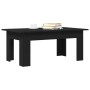 Mesa de Café Roble Negro 100 x 60 x 42 cm Madera de ingeniería en Mesas de centro | Comprar online en Foru.es