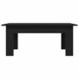 Mesa de Café Roble Negro 100 x 60 x 42 cm Madera de ingeniería en Mesas de centro | Comprar online en Foru.es