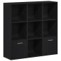 Librería de roble negro 98x29x97,5 cm Madera de ingeniería en Librerías y estanterías | Comprar online en Foru.es