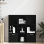 Librería de roble negro 98x29x97,5 cm Madera de ingeniería en Librerías y estanterías | Comprar online en Foru.es
