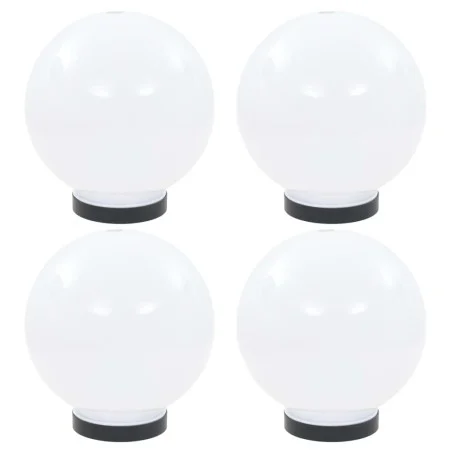 Lámparas de bola LED 4 unidades esféricas PMMA 20 cm de vidaXL, Iluminación de exterior - Ref: Foro24-277141, Precio: 83,70 €...
